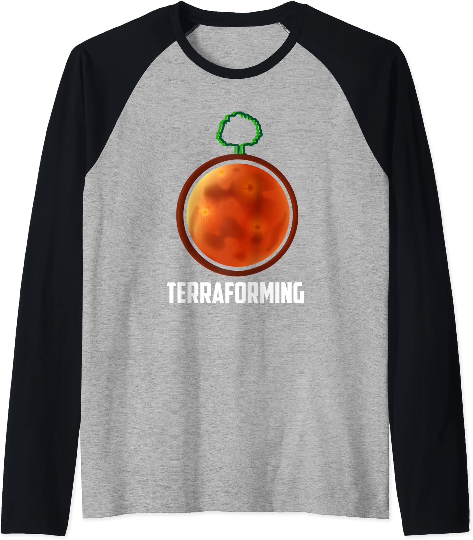 Terraforming - Terraforming Mars - Board game clothing Raglan Baseball Tee