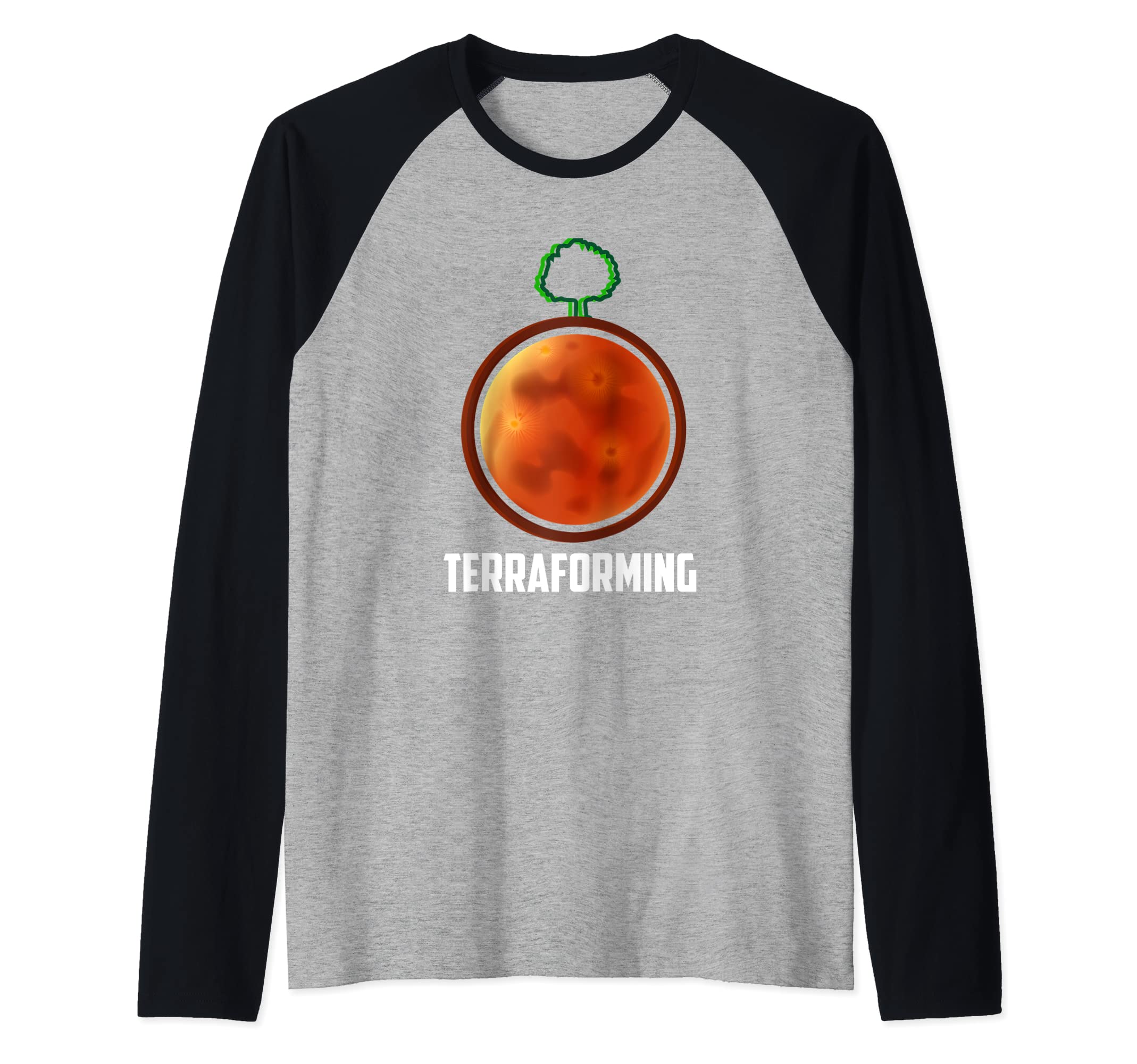 Terraforming - Terraforming Mars - Board game clothing Raglan Baseball Tee
