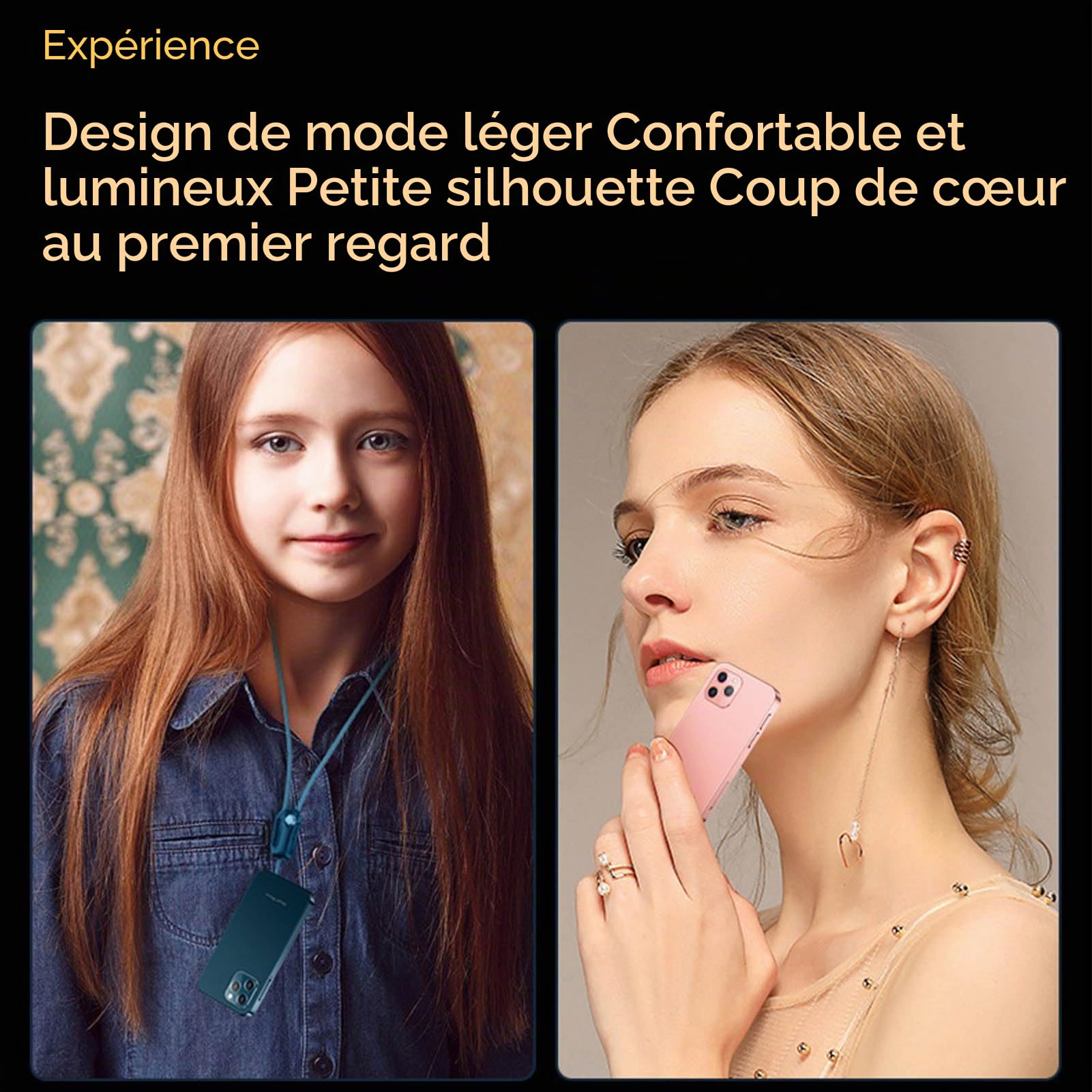 Septpenta Mini Smartphone 4G, Mini Téléphone 4G, Écran Tactile 3 Pouces 480 X 854, 4 Go de RAM 64 Go ROM, Petit Téléphone Portable Sauvegarde Taille Portable avec 2000 mAh, Cadeaux Enfan(Rose)
