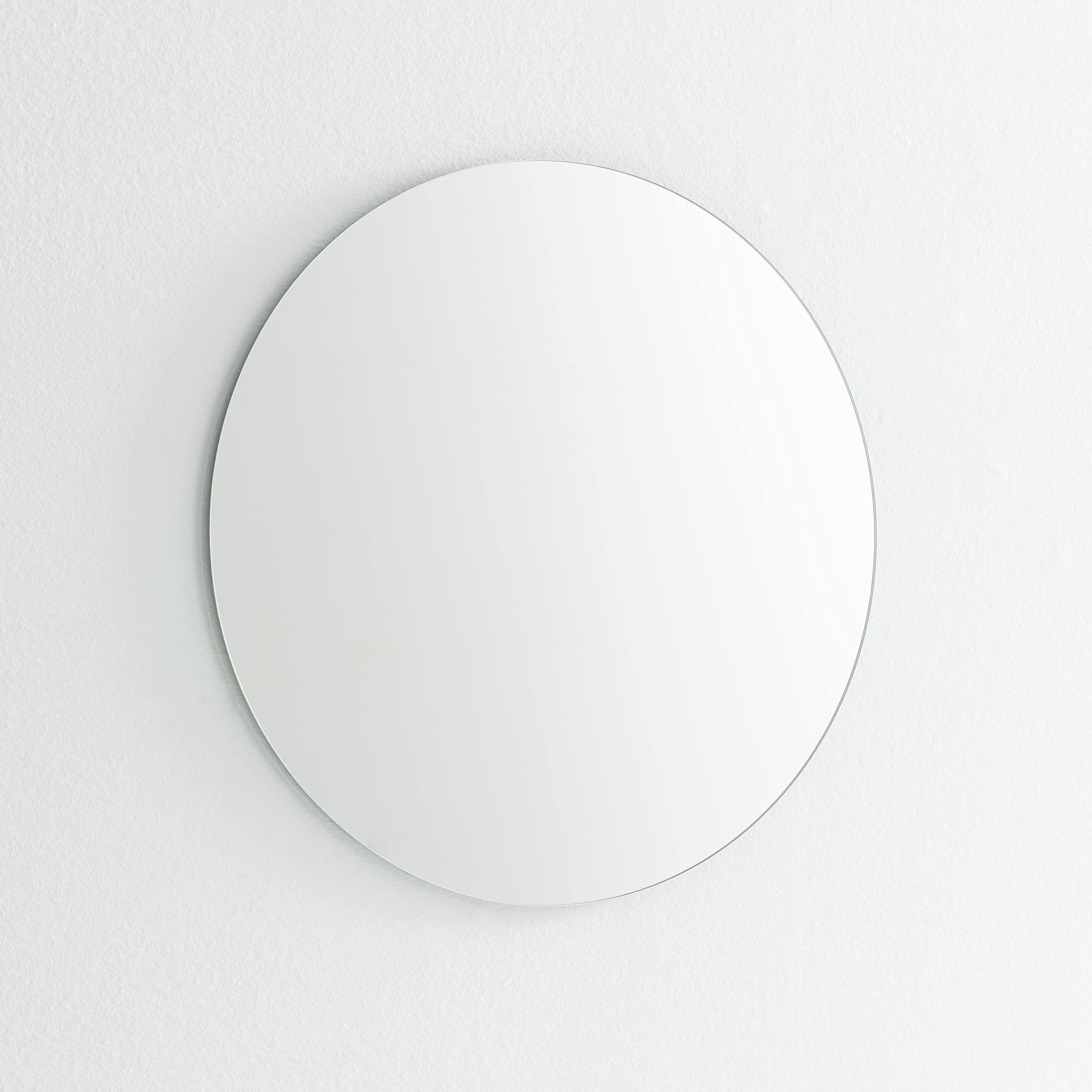 ARHome Specchio Tondo, 60 cm, Argentato, Specchio da parete rotondo, Made in Italy