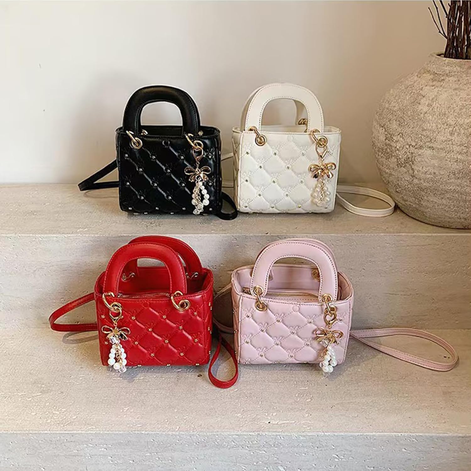 DISSONA Purses and Handbags for Women Fashion Ladies PU Patent Leather Top Handle Satchel Shoulder Tote Bags Crossbody - Image 7