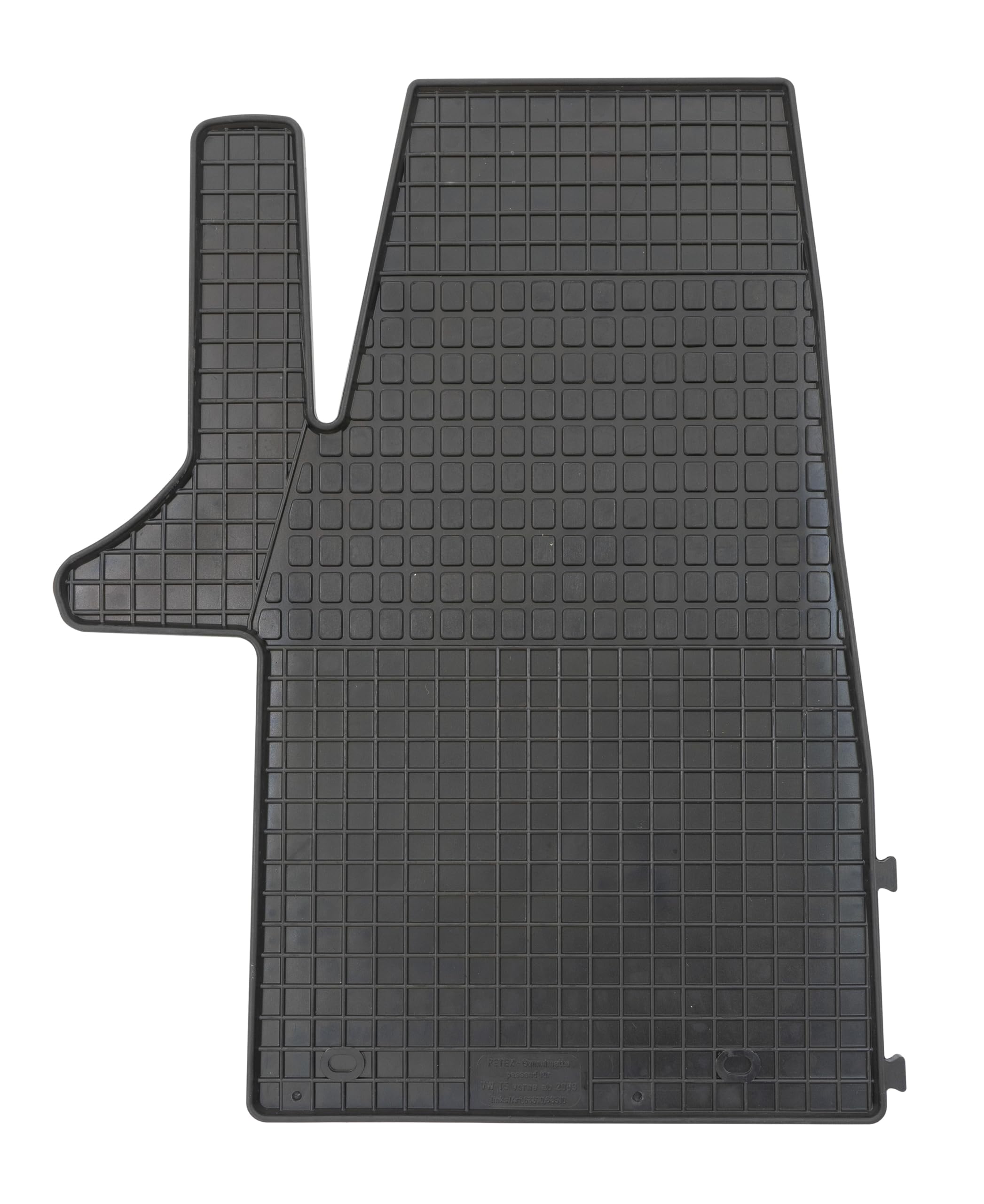 PETEX 68510 Rubber Mats for T5 from 37742 / T6 from 42156 Driver's