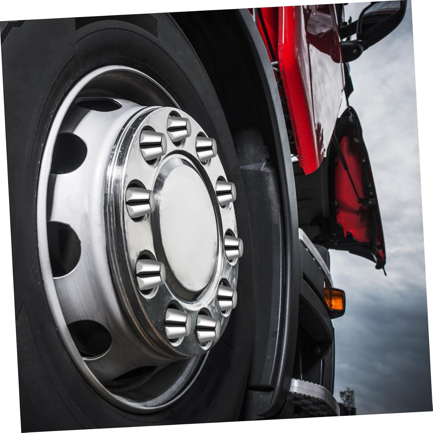 Semi Truck Lug Nut Covers Pcs Lug Nut Covers for Semi Trucks for Car Exterior Accessories