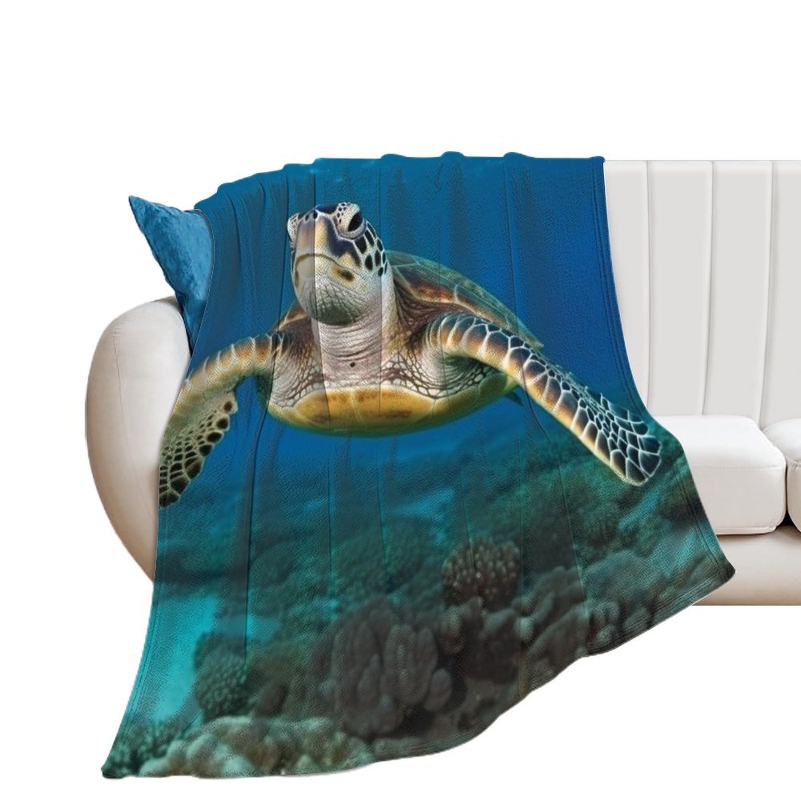 Couverture de lit en flanelle légère plaid peluche super douce pour sofa