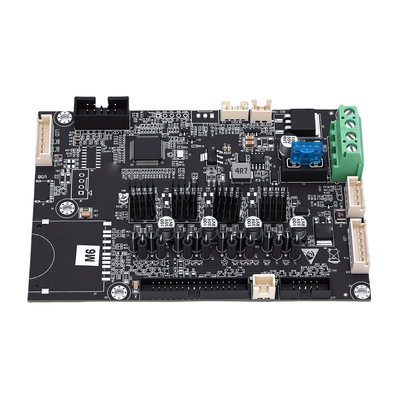 3D-Drucker Ender 3 V3 KE Silent Board Motherboard, 32 Bit TMC Ultra Quiet Driver 3D-Drucker-Kit mit Vorgeflashter Firmware und Befestigungsschrauben Ender 3-Upgrades