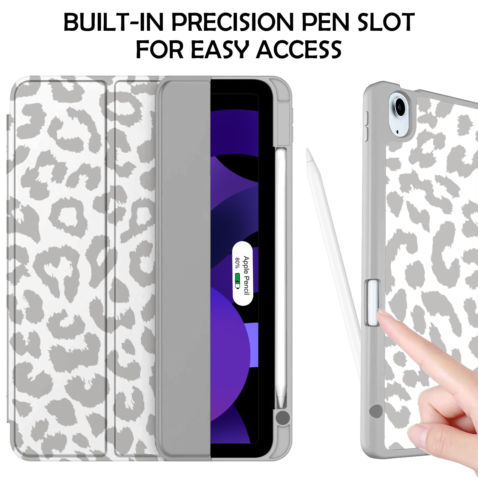 Cute Cow Print IPad Air Case With Stand Cute Cow Print IPad Air 11