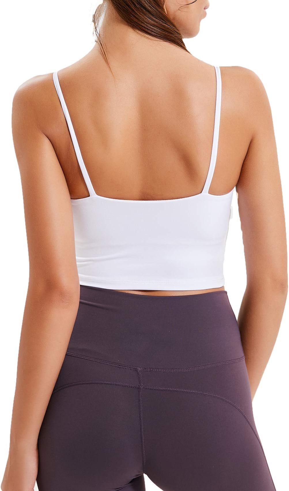 Women Padded Sports Bra Fitness Workout Running Shirts Yoga Tank Top