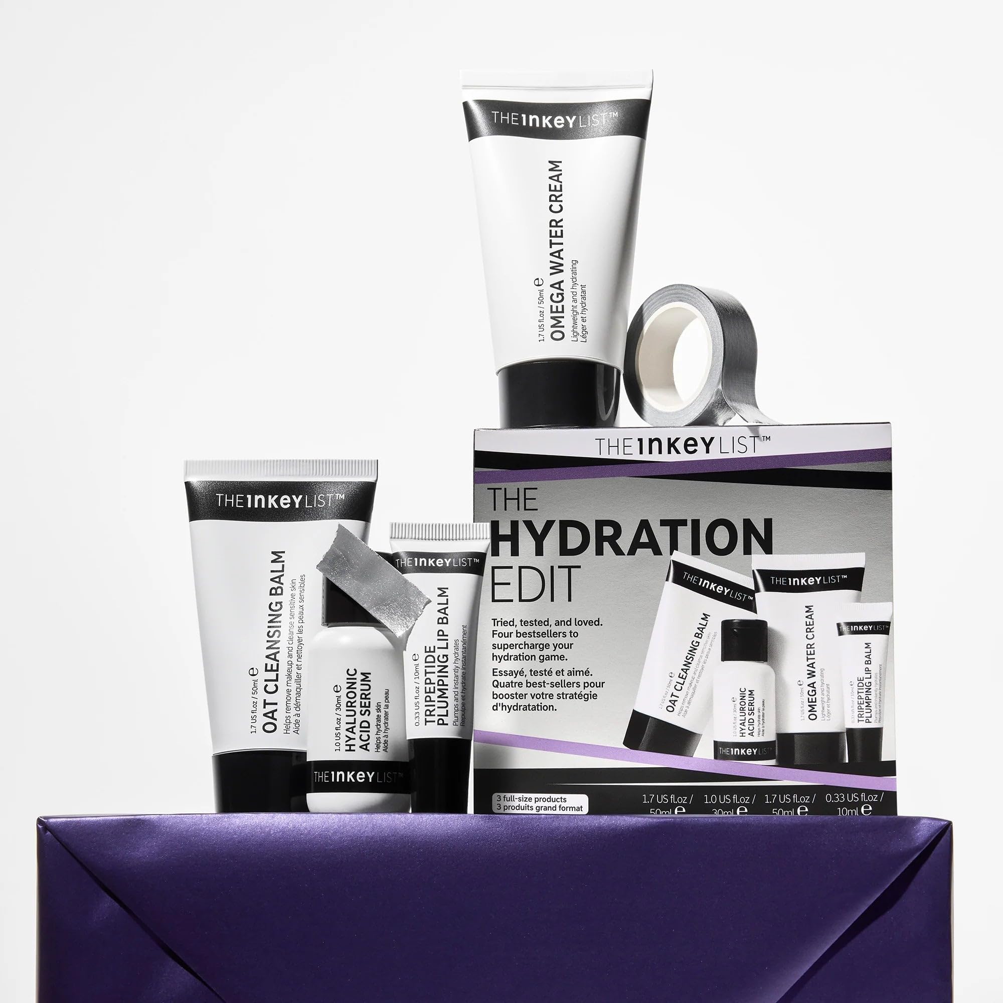 The Hydration Edit Routine 140ml, Nourishing Skincare Set, Hydrates Skin, Suitable for All Skin Types