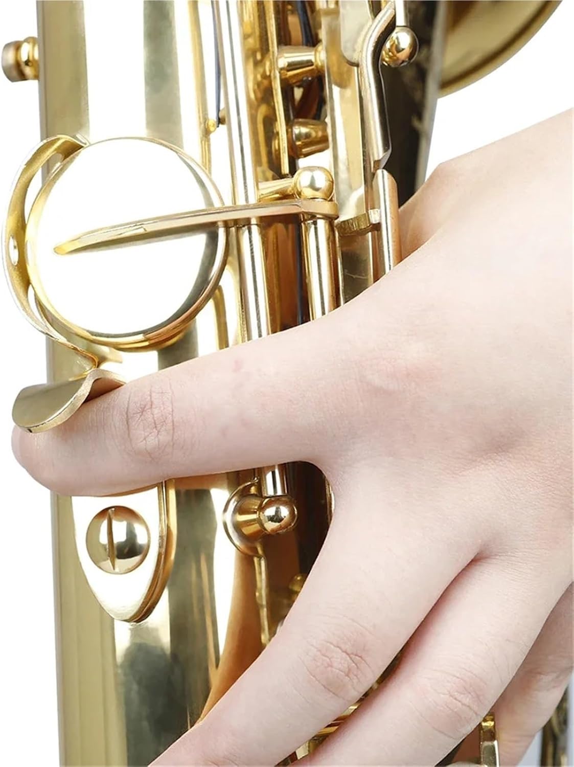 Clarinet Thumb Rest 10Pcs Saxophone Thumb Rest Alto/Tenor/Soprano Woodwind Musical Instruments Parts for Clarinet oboe