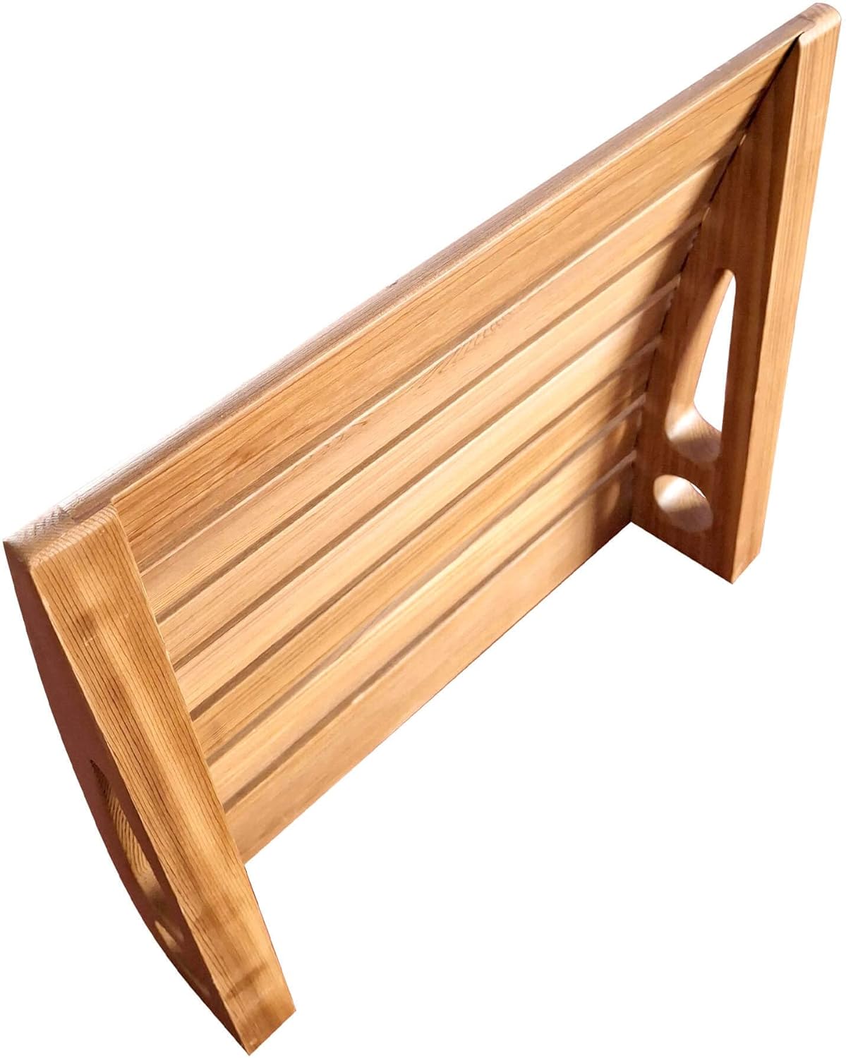 Sauna Headrest-Handmade from Canadian Red Cedar Wood Sauna Head Rest with Classic Attractive Ergonomic Neck & Cervical Pillows Support