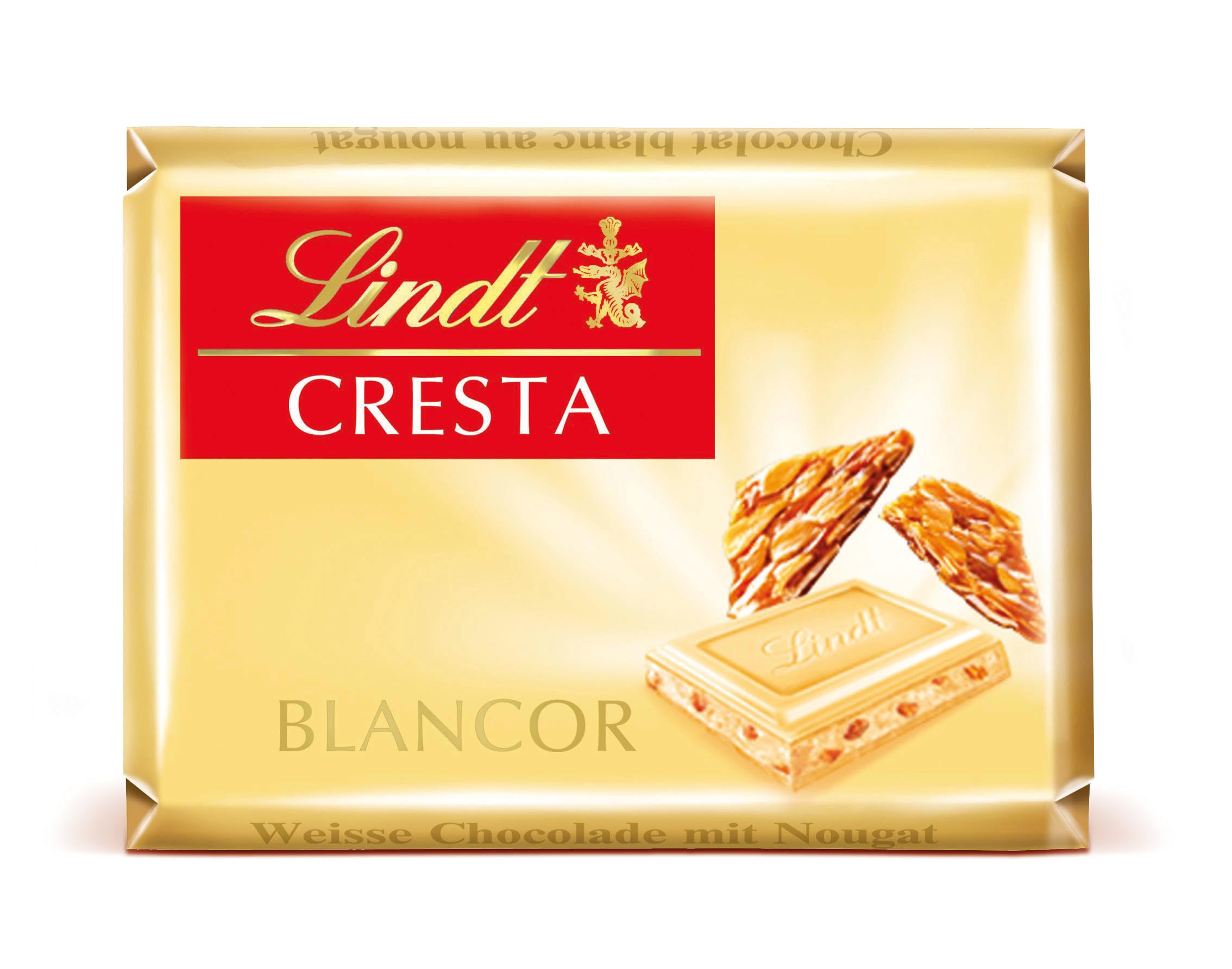 Lindt Cresta Naps Blancor, Weiße Schweizer Schokolade mit einer Mandelfüllung und Mandelkrokant, 3000 g