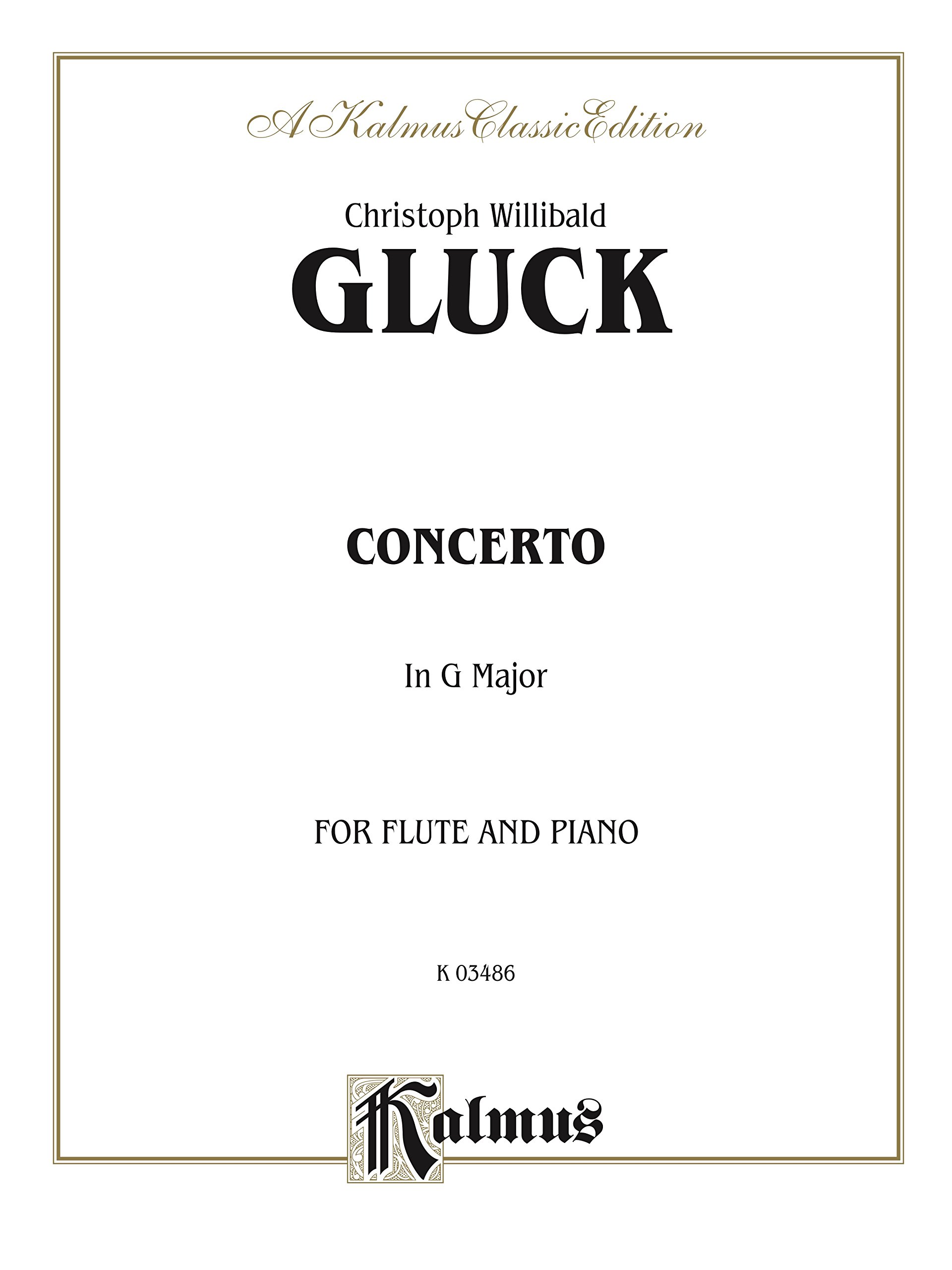 Concerto in G Major: Part(s) (Kalmus Edition)