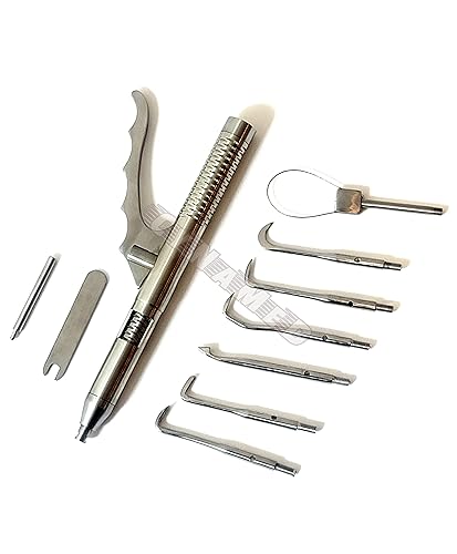 Miniatura 2 de Cynamed Juego de 11 quitacoronas automático dental removedor de puente, removedor de corona y puente automático dental