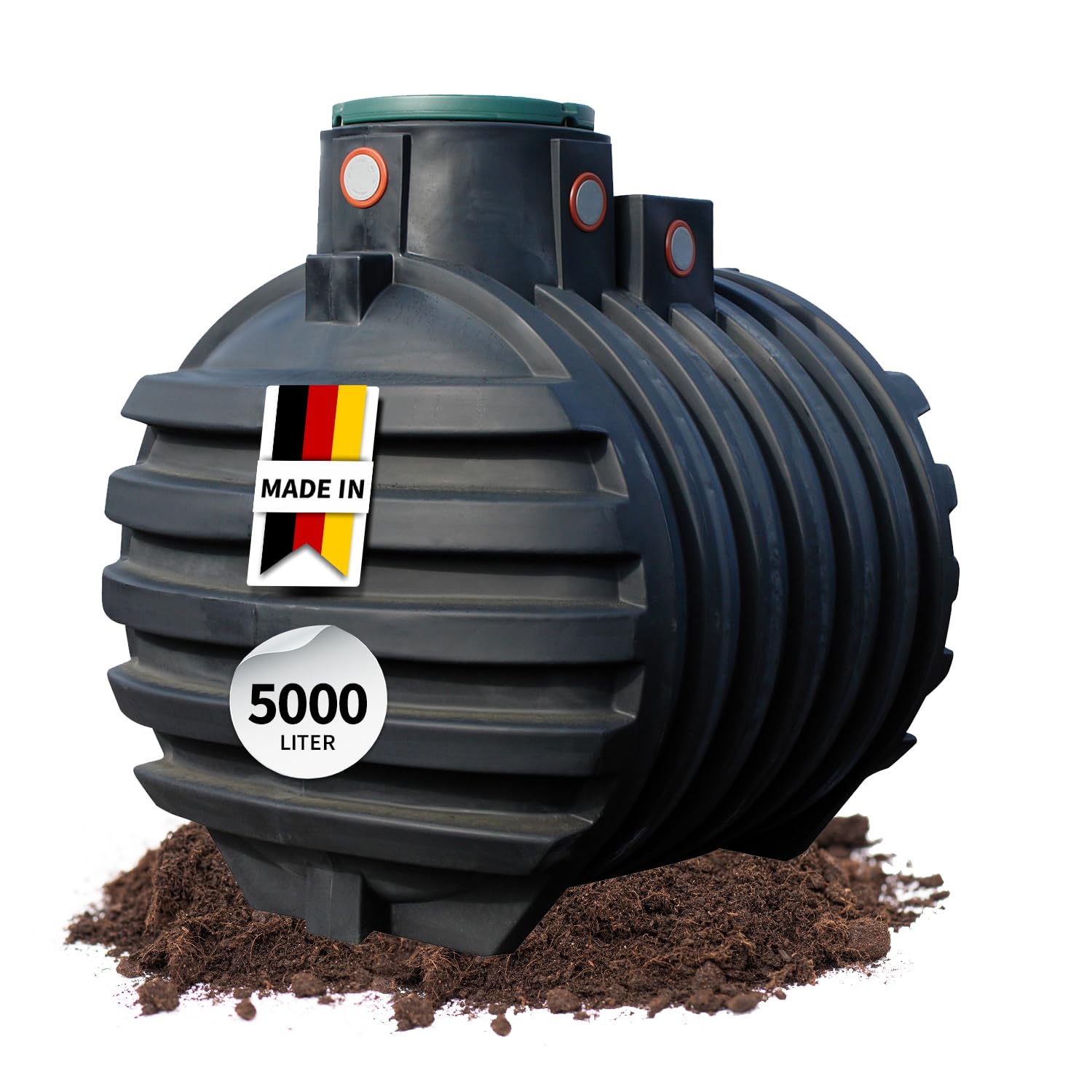 4rain Mono Erdtank 5000 Liter inkl. Tankabdeckung