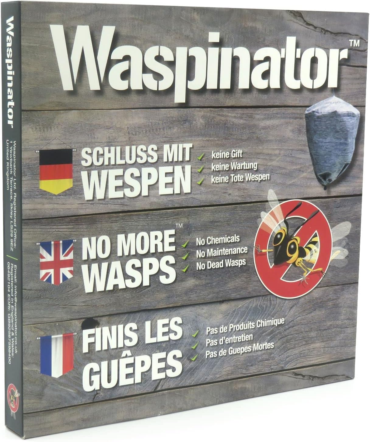 Original No More Wasp Chemical Free Twin Pack