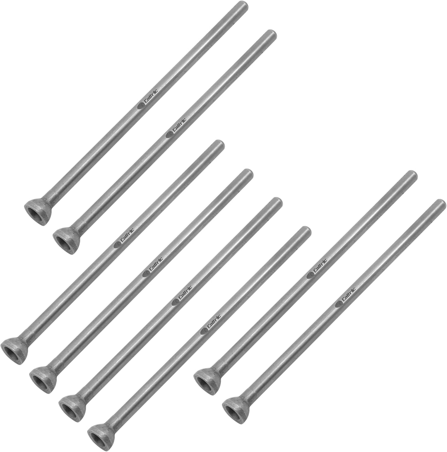 Caltric Push Rod Compatible with Kubota L3830D BX2670 M7060D R520S1T3 KX018-4 KX91-3SS 19013-15110 x8