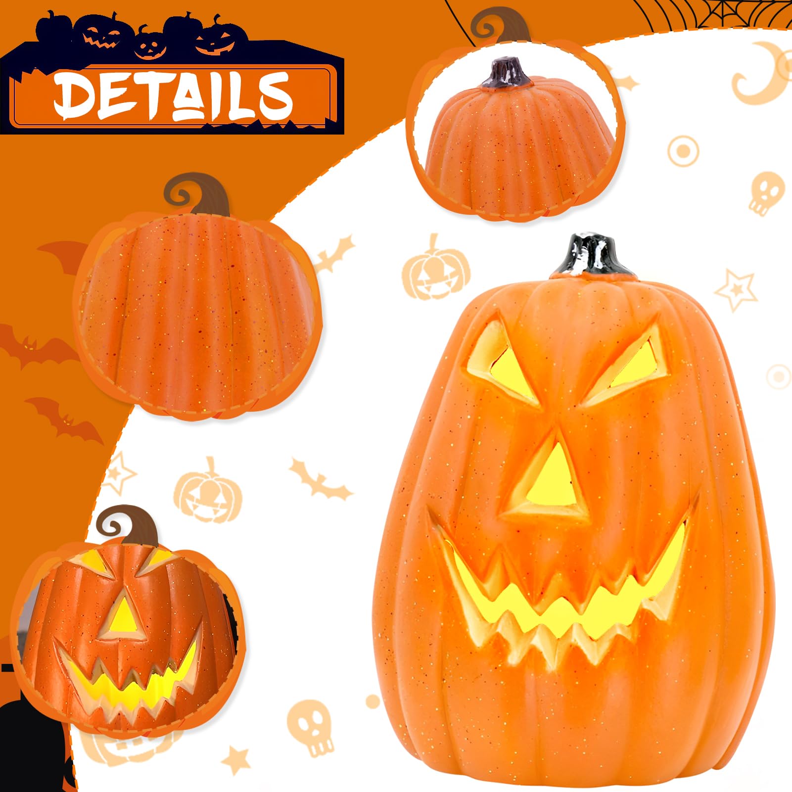 Lanterne Citrouille D halloween Décoration De Citrouille Jack-O Lanterne Citrouille D halloween Décoration De Citrouille Jack-O