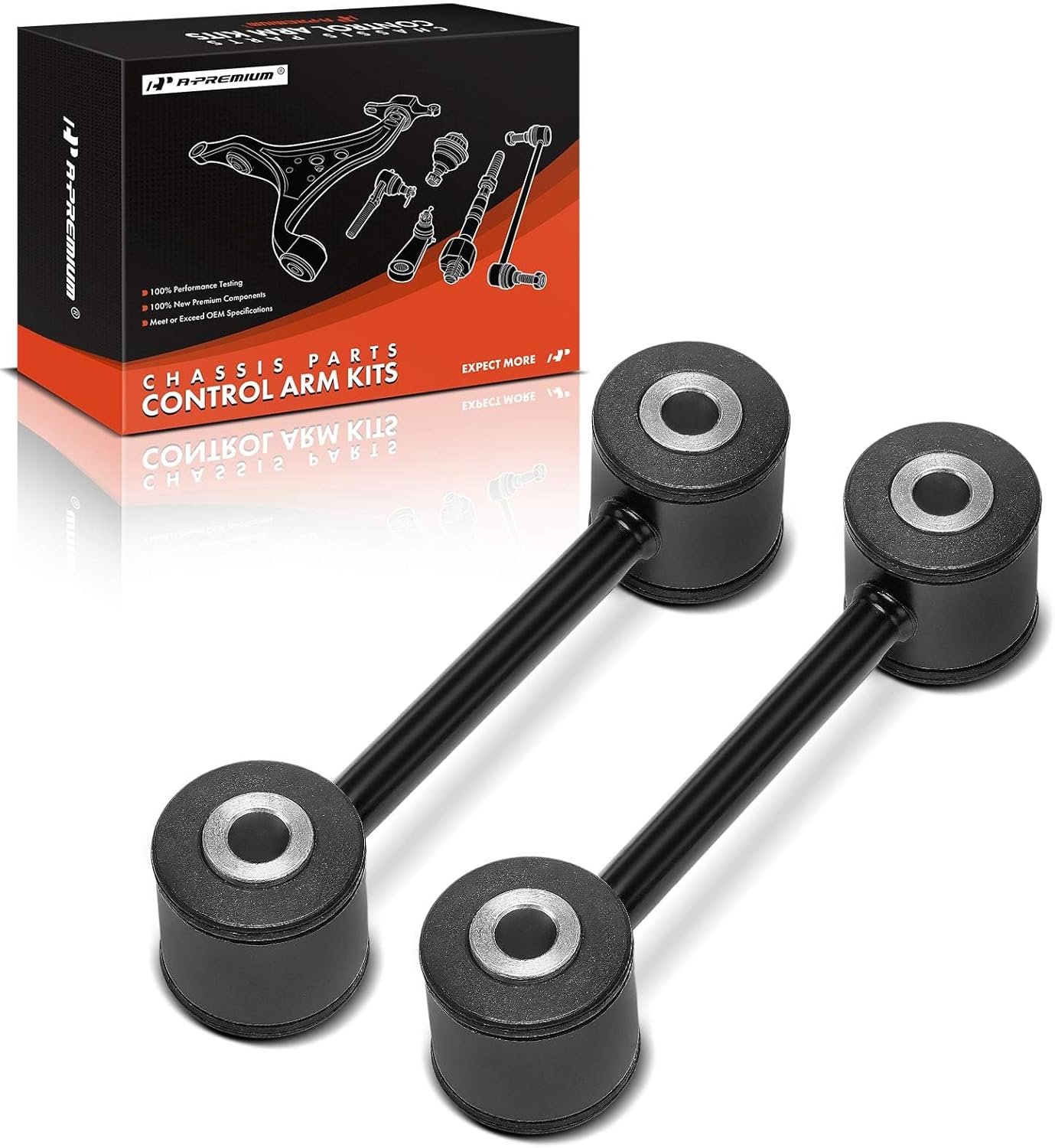 A-Premium 2 x Rear Sway Bar Links Stabilizer Bar Links, Compatible with Chevrolet Tahoe 1995-2000, Blazer 1993-1994, C1500 K1500 Suburban & GMC Yukon, C1500 K1500 Suburban & Cadillac Escalade
