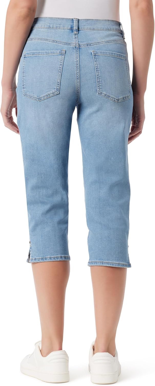 Gloria Vanderbilt Women's Amanda Capri with High Rise Straight Standard - Image 2