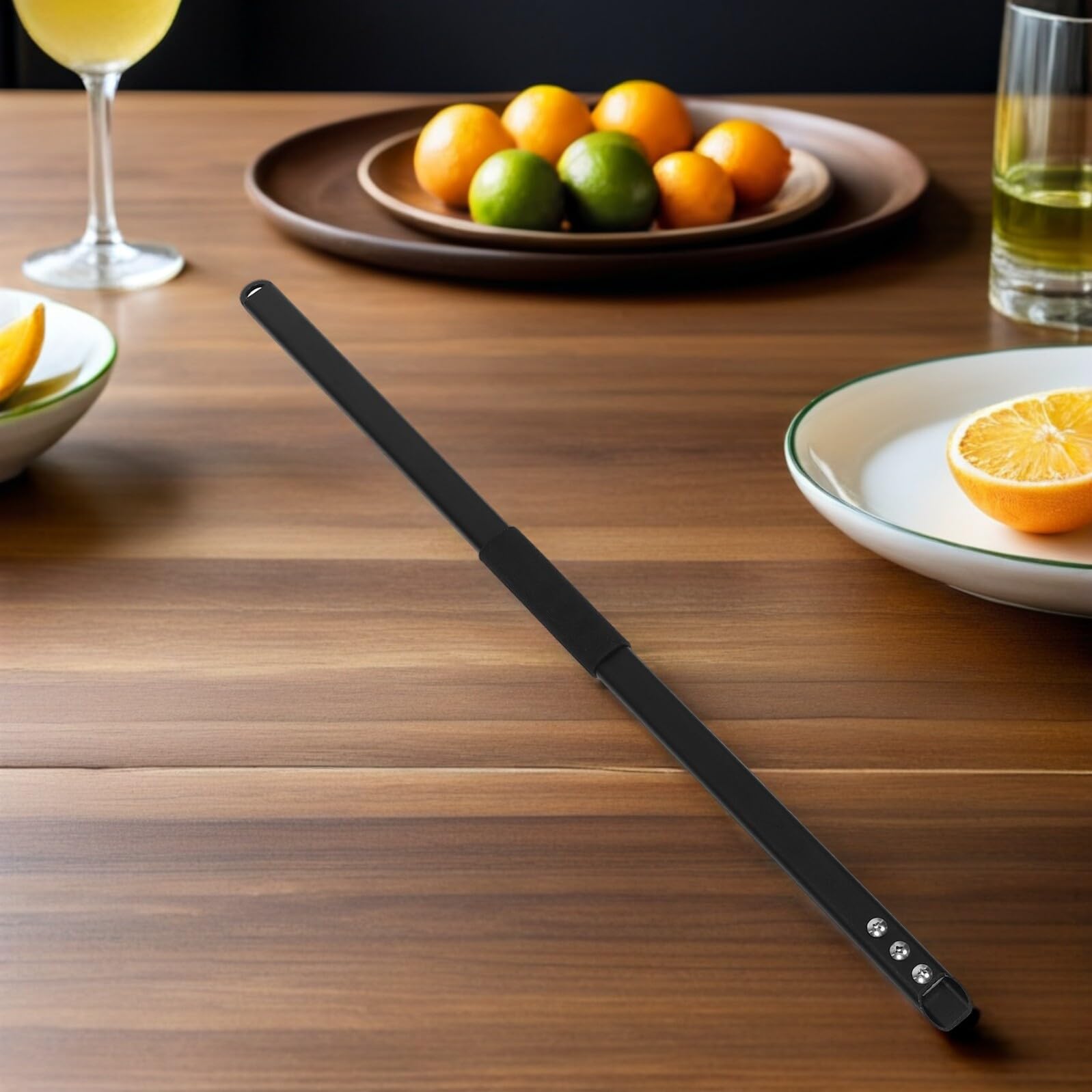 SHERCHPRY Manico in Lega di Alluminio per Pala Pizza da 80 Cm, Manico di Ricambio in Metallo per Spatola Dolci, Impugnatura Ergonomica per Cucina Professionale e Domestica