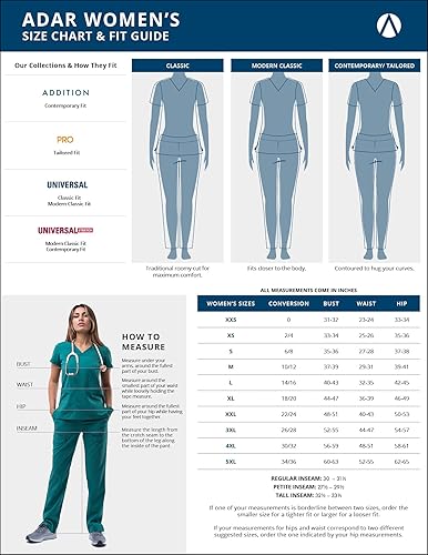 Miniatura 6 de Adar - Abrigos de laboratorio universales para mujer, abrigo de laboratorio Perfection de 32 pulgadas