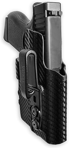 Miniatura 4 de IWB - Funda de garra metible, dentro de la cintura, lista para punto rojo, se adapta a GL 43X MOS con TLR-6