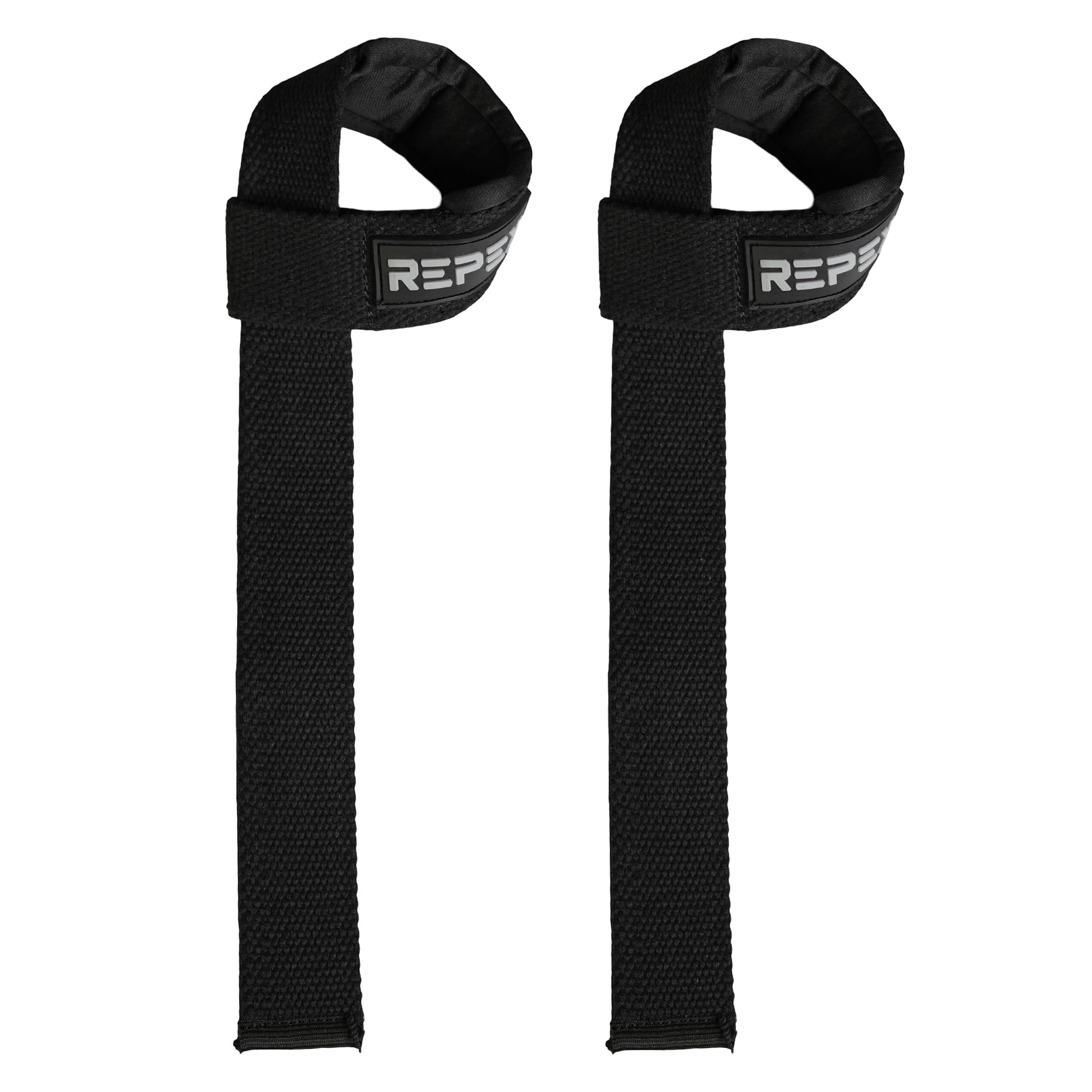 Padded Lasso Straps | Padded Weightlifting Straps for men and women (Pair) (Black)-image-8