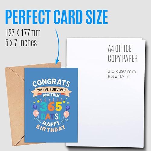 Miniatura 6 de Juego de regalo de cumpleaños 18  Divertida tarjeta de cumpleaños 18  Tarjeta de broma para alguien que cumple 18 años  Tarjeta de cumpleaños 18