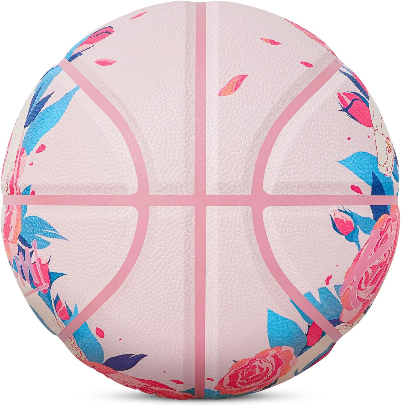 Kuangmi Mamba Snake Painted Basketball, Premium PU Leather, Women's Size 6 28.5", Standard Men's Size 7 29.5", Made for Indoor & Outdoor