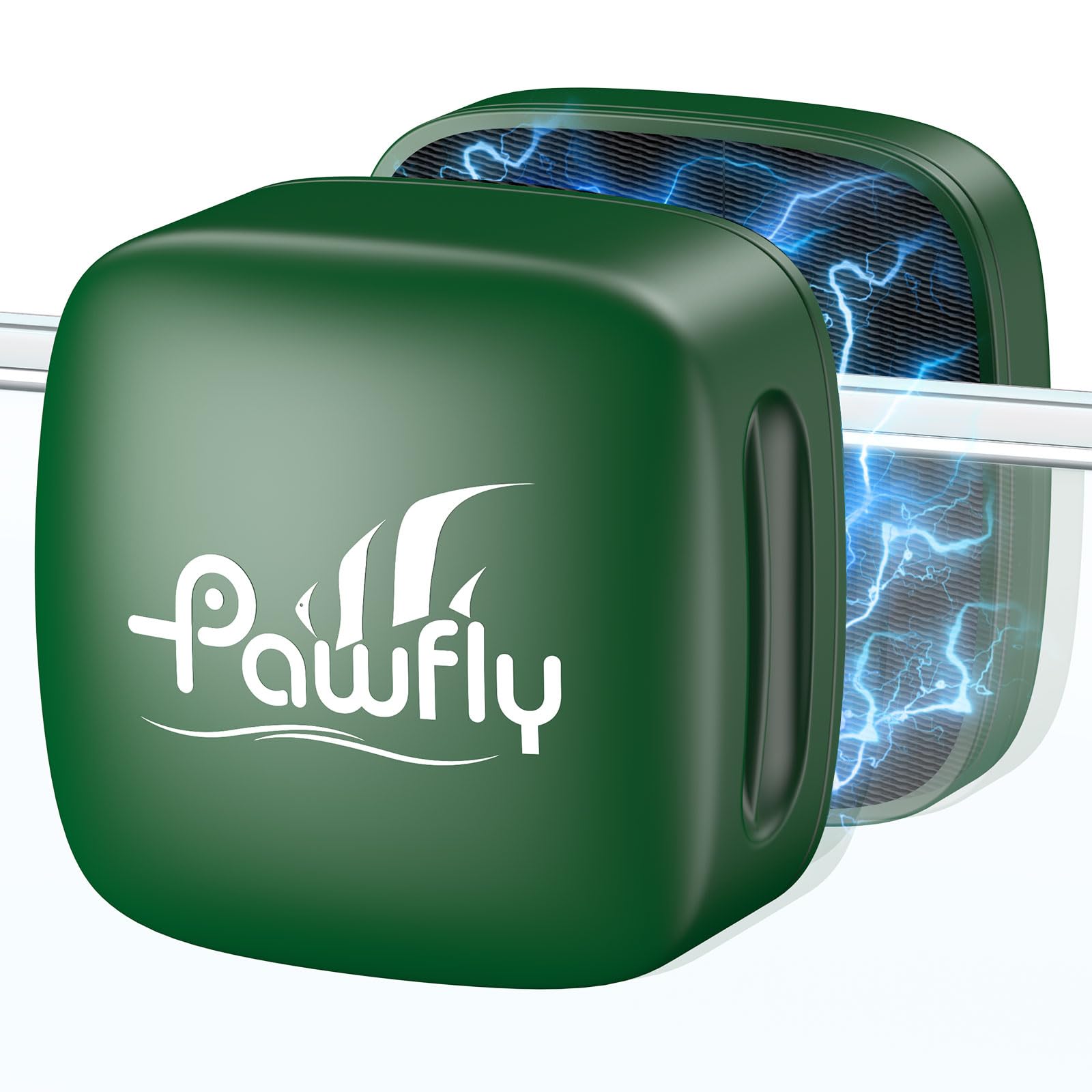 Pawfly Aquarium Magnet Glass Cleaner, Magnetic Fish Tank Cleaner, 3.8 cm Mini Algae Scraper for Glass Aquariums, Strong Magnetic Brush Cleaning Tool for Glass Fish Tanks up to 40 L