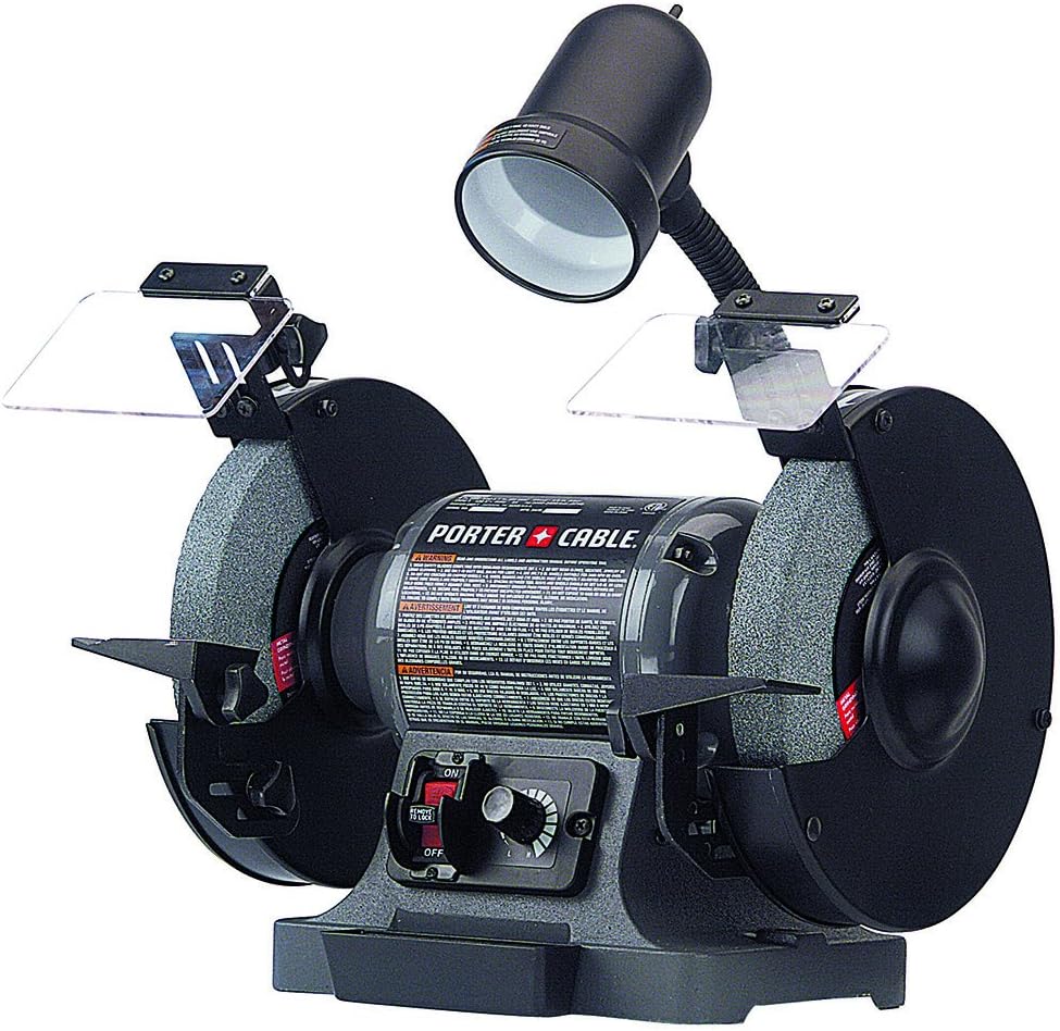 Porter-Cable PCB575BG 8" Variable Speed Grinder with Work Lamp