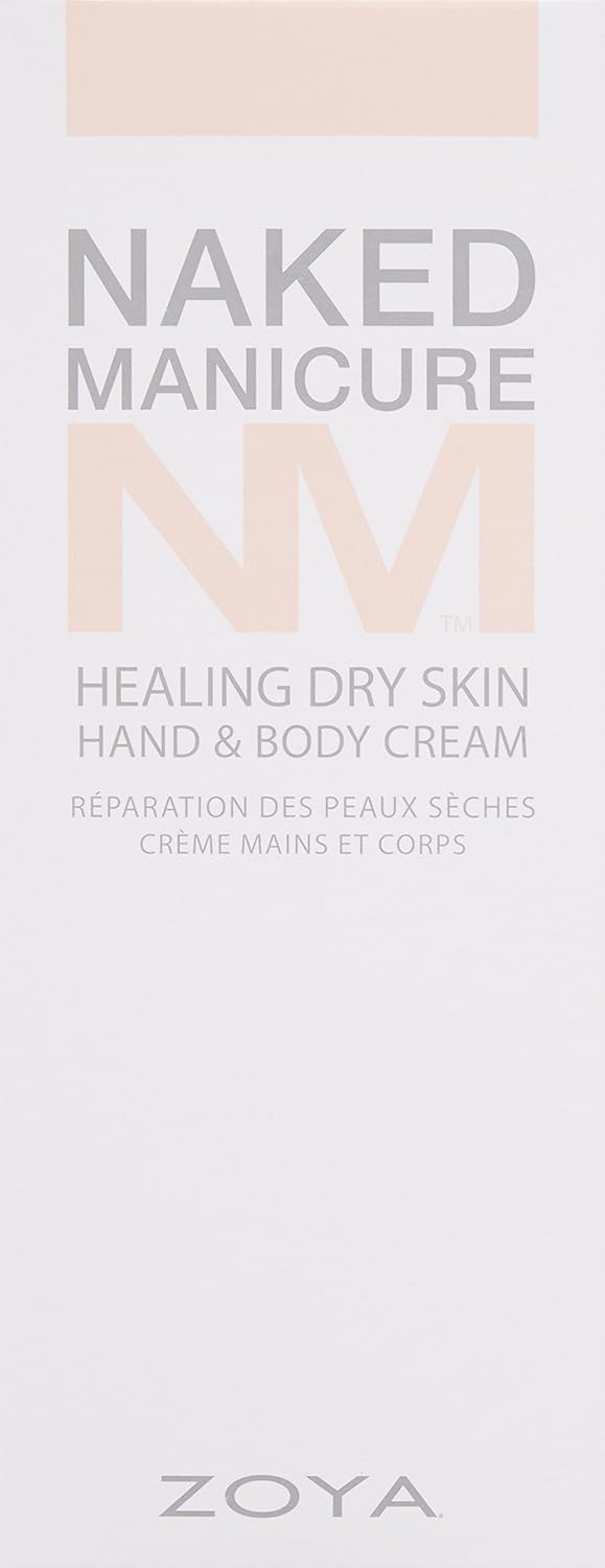 ZOYA Naked Manicure Healing Dry Skin Hand and Body Cream, 8.5 Fl. oz.