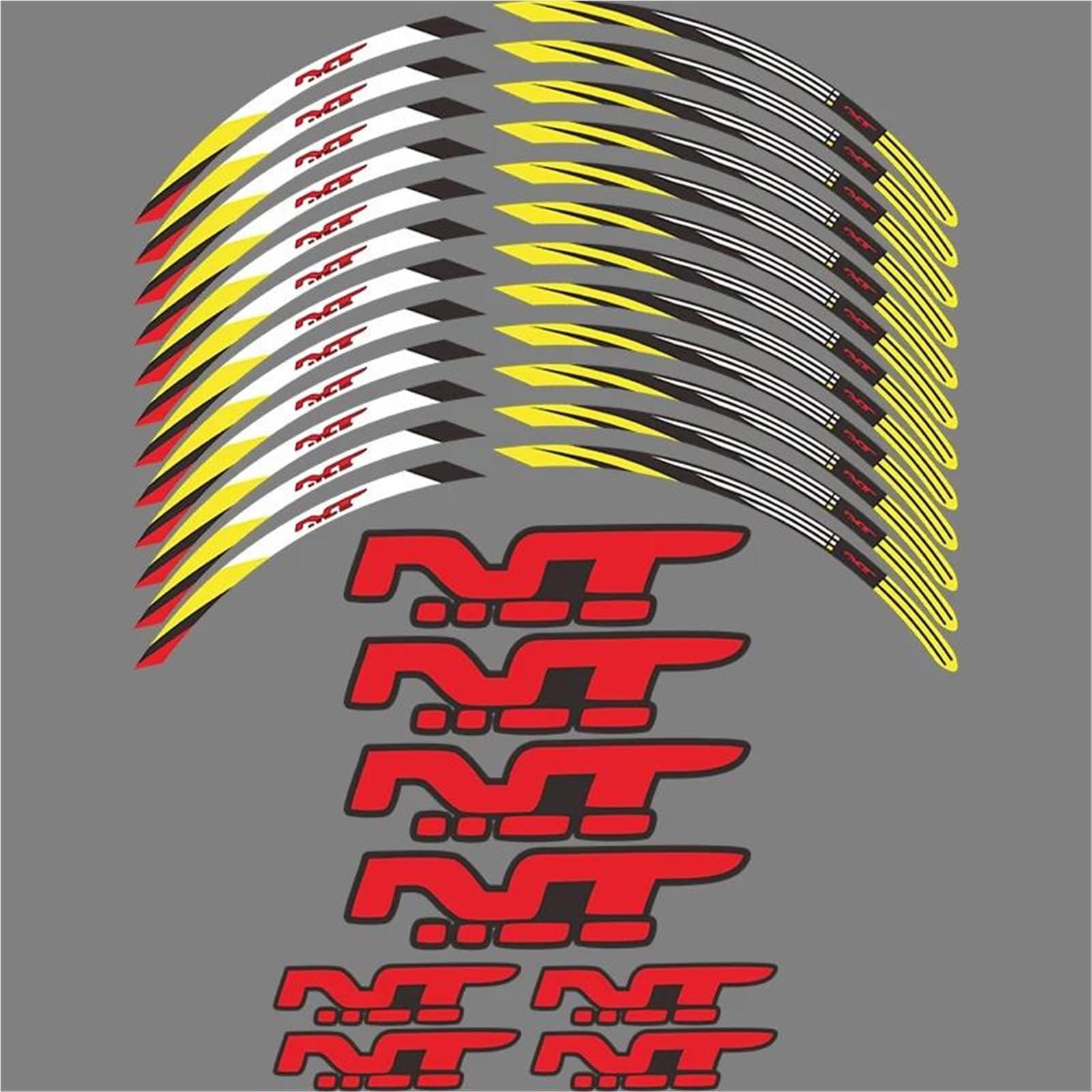 Motorcycle Wheel Stickers for NT 1100 NT1100 2022 2023 2024