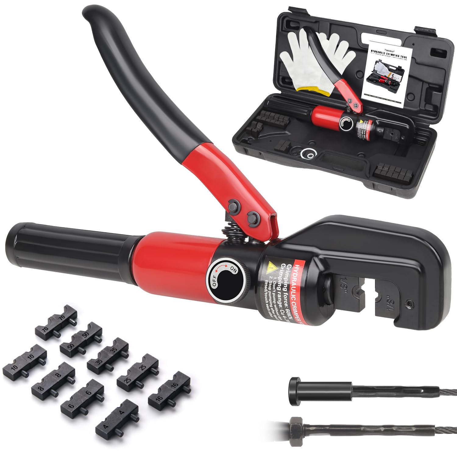 toscoco Hydraulic Crimping Tool TSC-RC9D