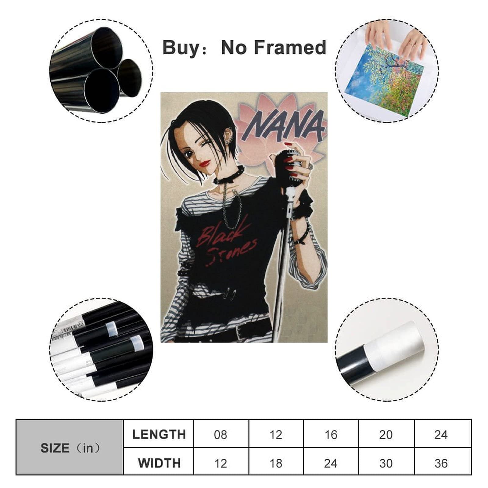 NANA アートポスター 大崎ナナb1サイズ NANA アートポスター 大崎ナナb1サイズ 大崎ナナ/NANAナナ | NeoApo