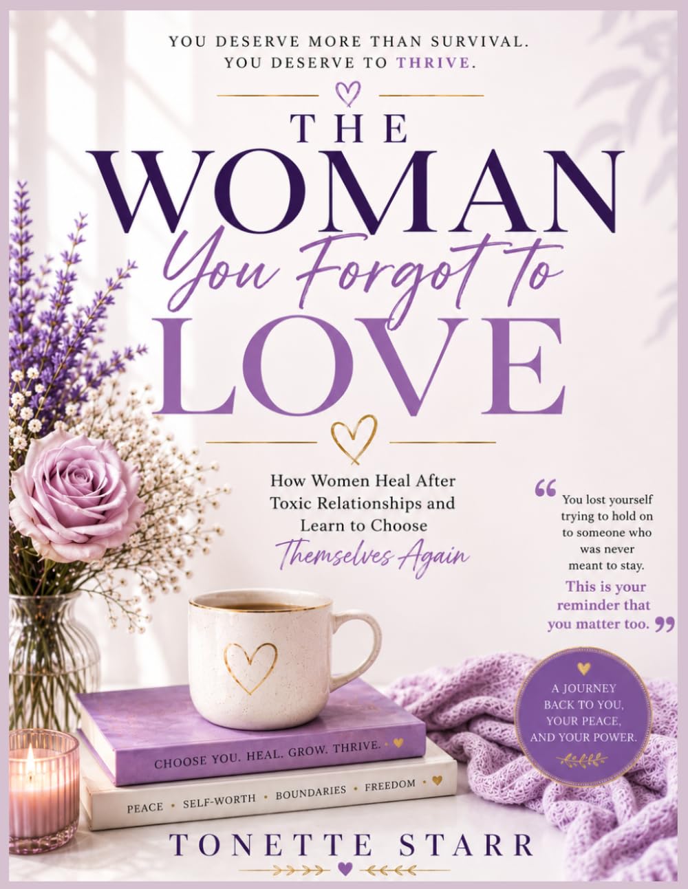 The Woman You Forgot to Love: How Women Heal After Toxic Relationships and Learn to Choose Themselves Again