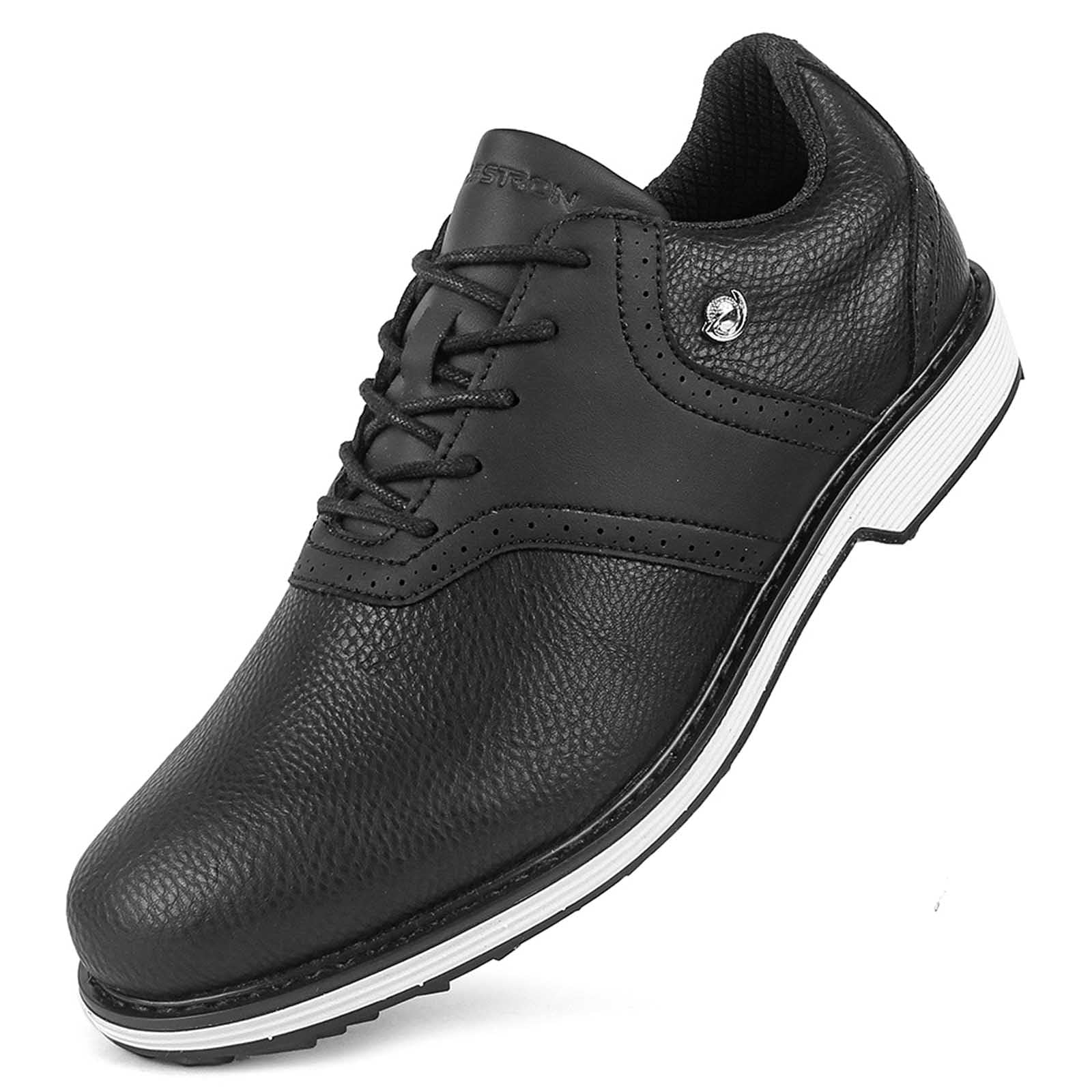 Chaussures de Golf pour Hommes, imperméables, Semelles Fixes sans Clous, légères et antidérapantes, Baskets d'entraînement de Golf en Plein air