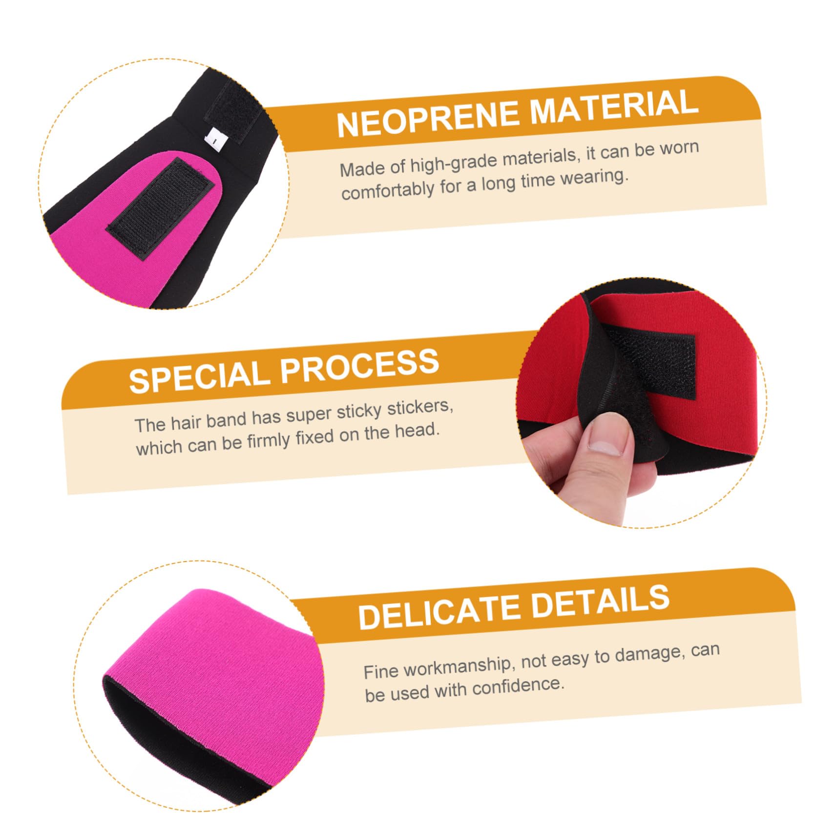 Toyvian Protector De Oídos Banda Ajustable Para Natación Y Accesorios De Playa Y Actividades Acuáticas Unisex 4 Piezas X 4