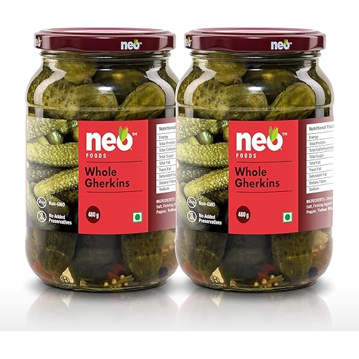 Neo Gherkins Crunchy 480g