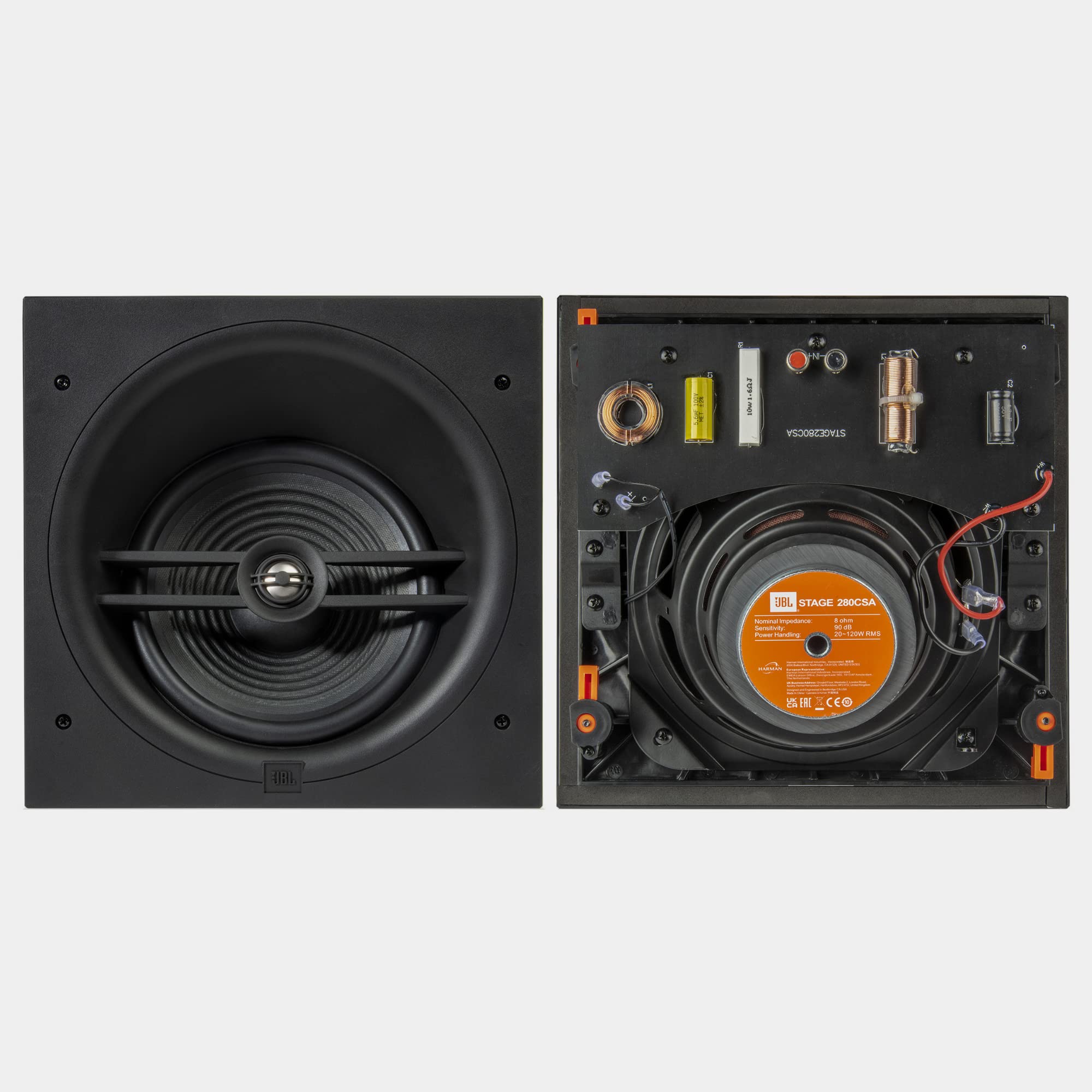 Amazon.co.jp: JBL Stage 280CSA 天井内ラウドスピーカー 8インチポリ