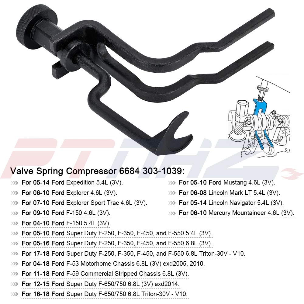Buy PTNHZ Repair Tools Kit for Ford 4.6L/5.4L/6.8L 3V Engine Valve
