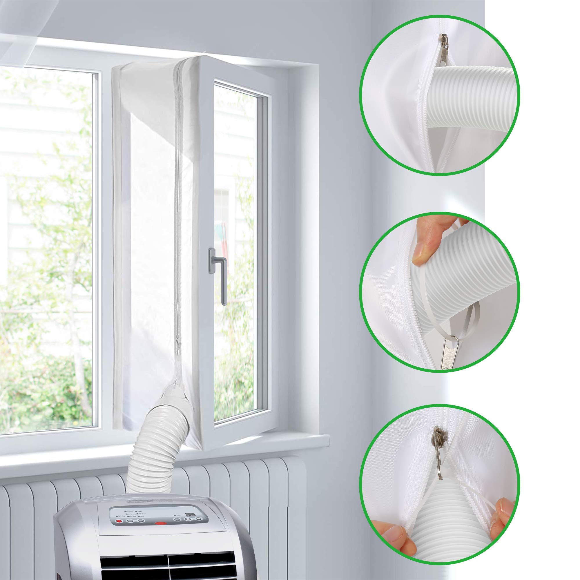 Edaygo Türabdichtung Für Mobile Klimageräte - Verhindert Heiße Luft & Spart Energie