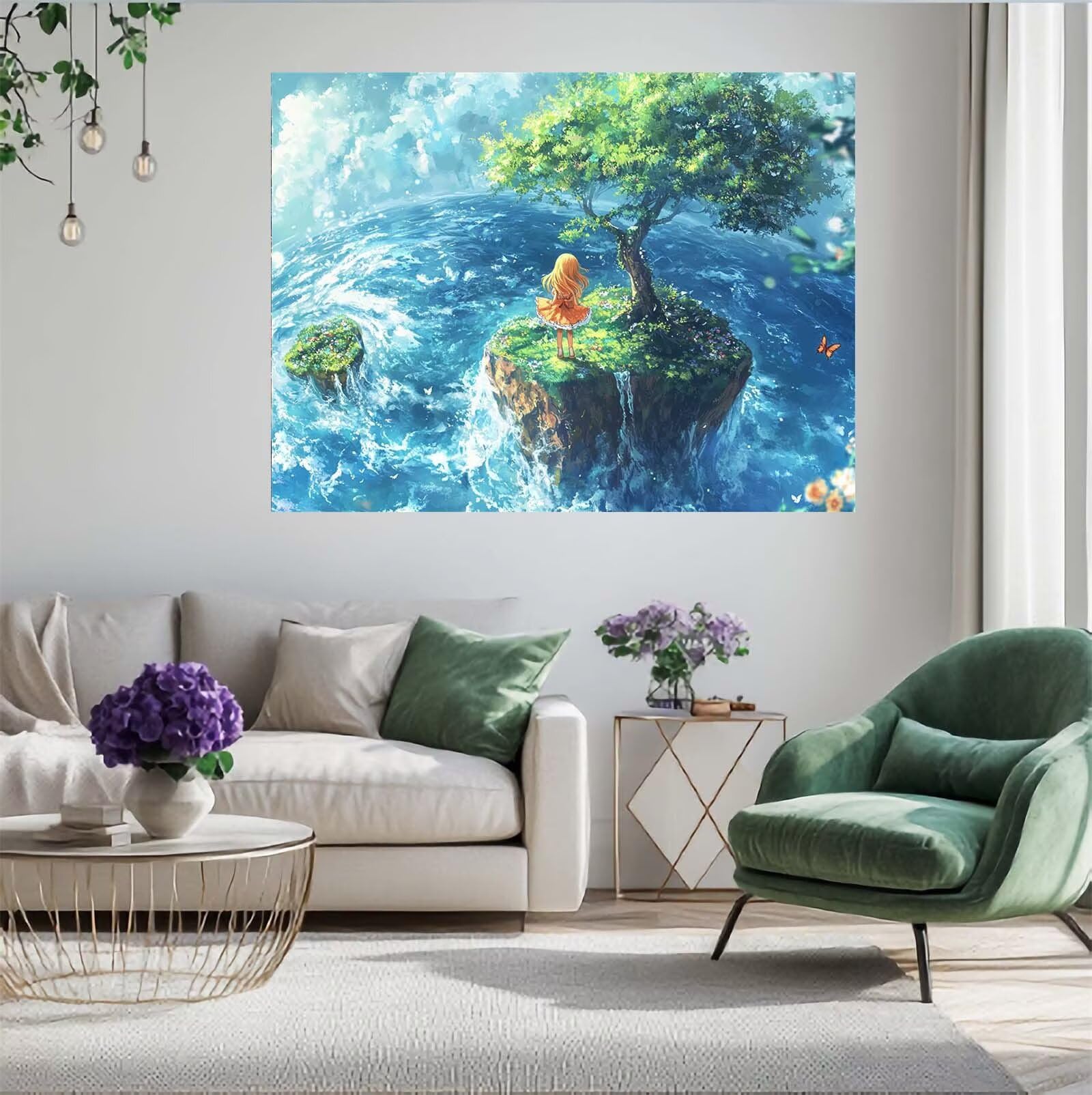 Puzzle fantastyczne 6000 elementów, krajobraz, puzzle dla dorosłych, z pudełkiem na prezent, duże drewniane puzzle dla dorosłych, gra zręcznościowa dla całej rodziny, prezenty dla kobiet, 105 x 180 cm