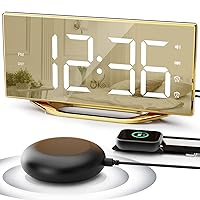 Loud Alarm Clock with Bed Shaker