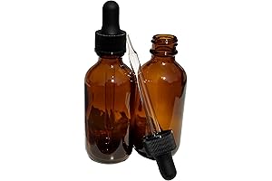 2-Ounce Tapered Glass Drop Stop Dropper Bottles