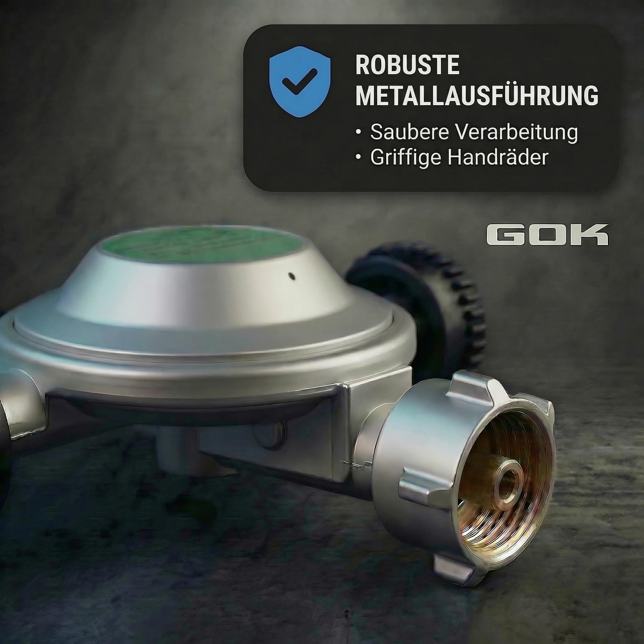 GOK Niederdruckregler TYP EN61 50mbar lose