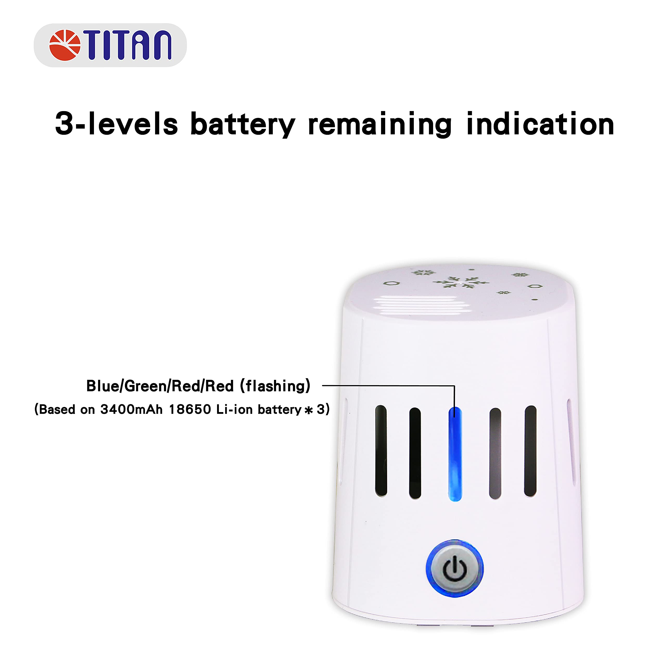 TITAN Rv Refrigerator Fan Rv Fridge Fan Rv Vent Fan Rv Fan Boost the Efficient of Fridge Vent