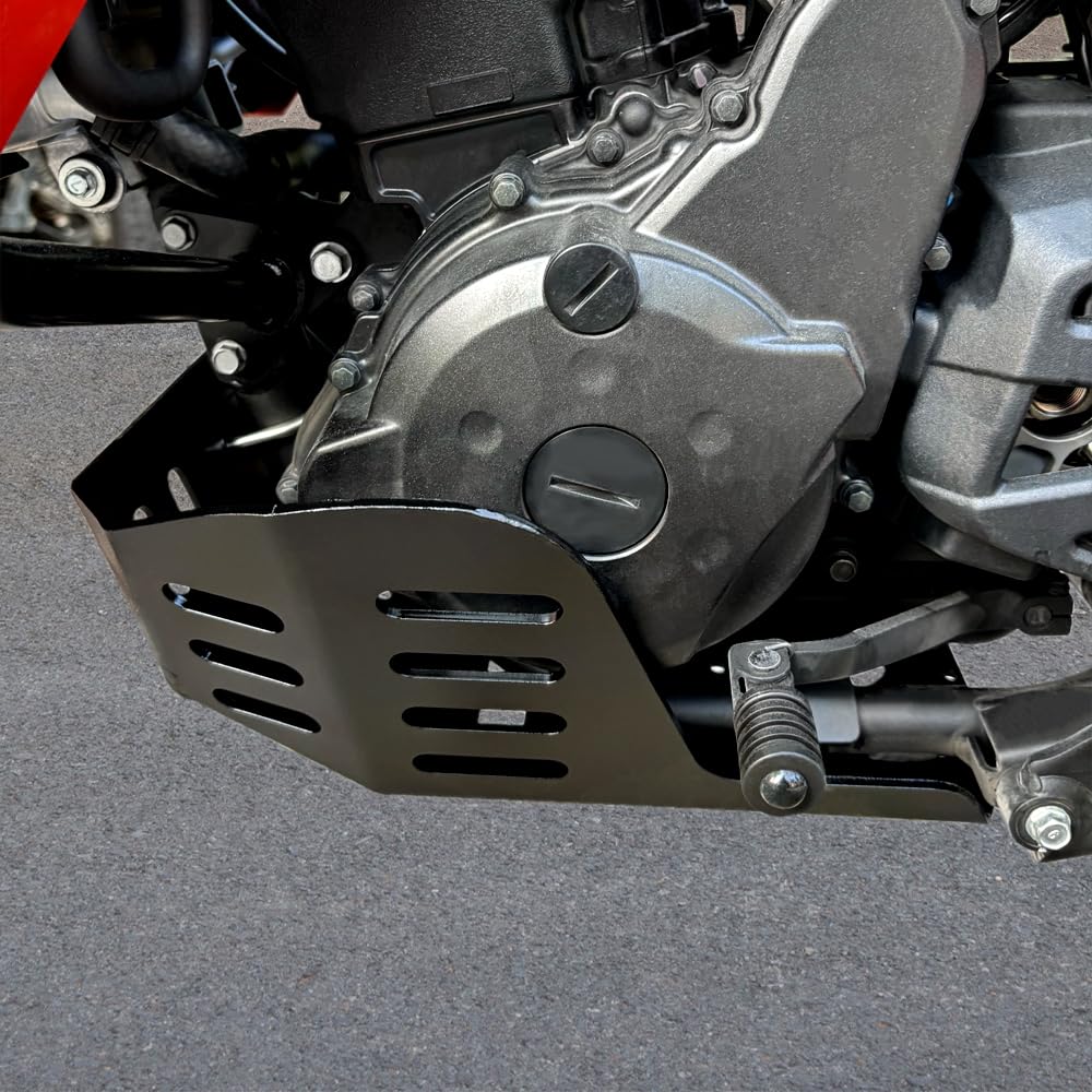 Xitomer Skid Plate Fit For KLR650 2022-2025 1987-2018 KLR650 Gen 1 Gen 2 Gen 3 Skid Bash Plate Motorcycle Engine Protective Skid Plate Cover