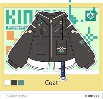 KinichSeries Impression Graphic Coat and Hoodie Casual Trousers Set Costume Unisex