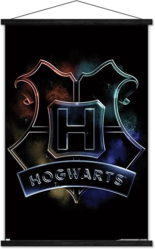 Vista 41 de Trends International Harry Potter - Póster mágico de pared con escudo de Hogwarts, 14.725 x 22.375 pulgadas, versión premium sin marco